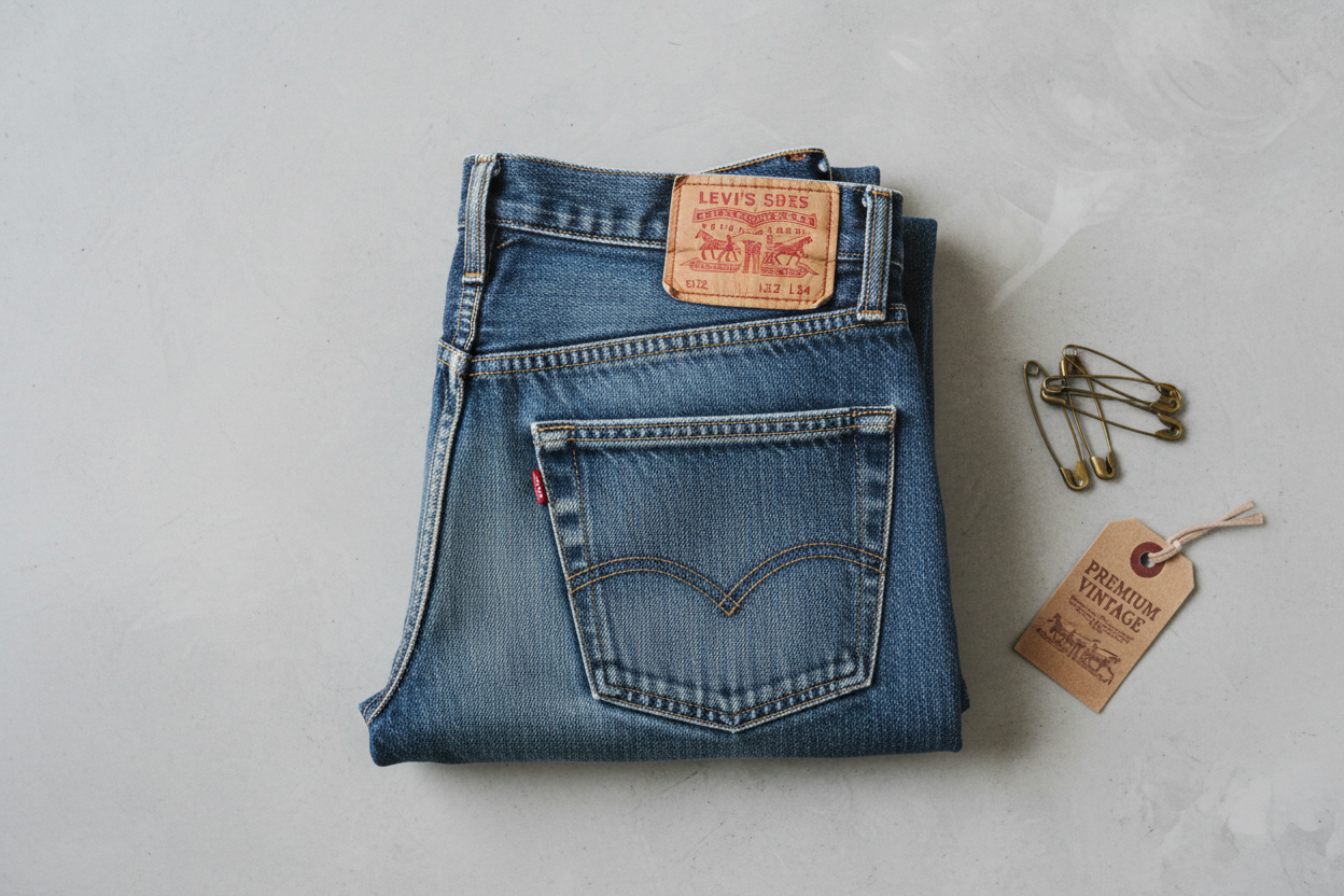 Guide tailles Levi's vintage : tout ce qu'il faut savoir avant d'acheter