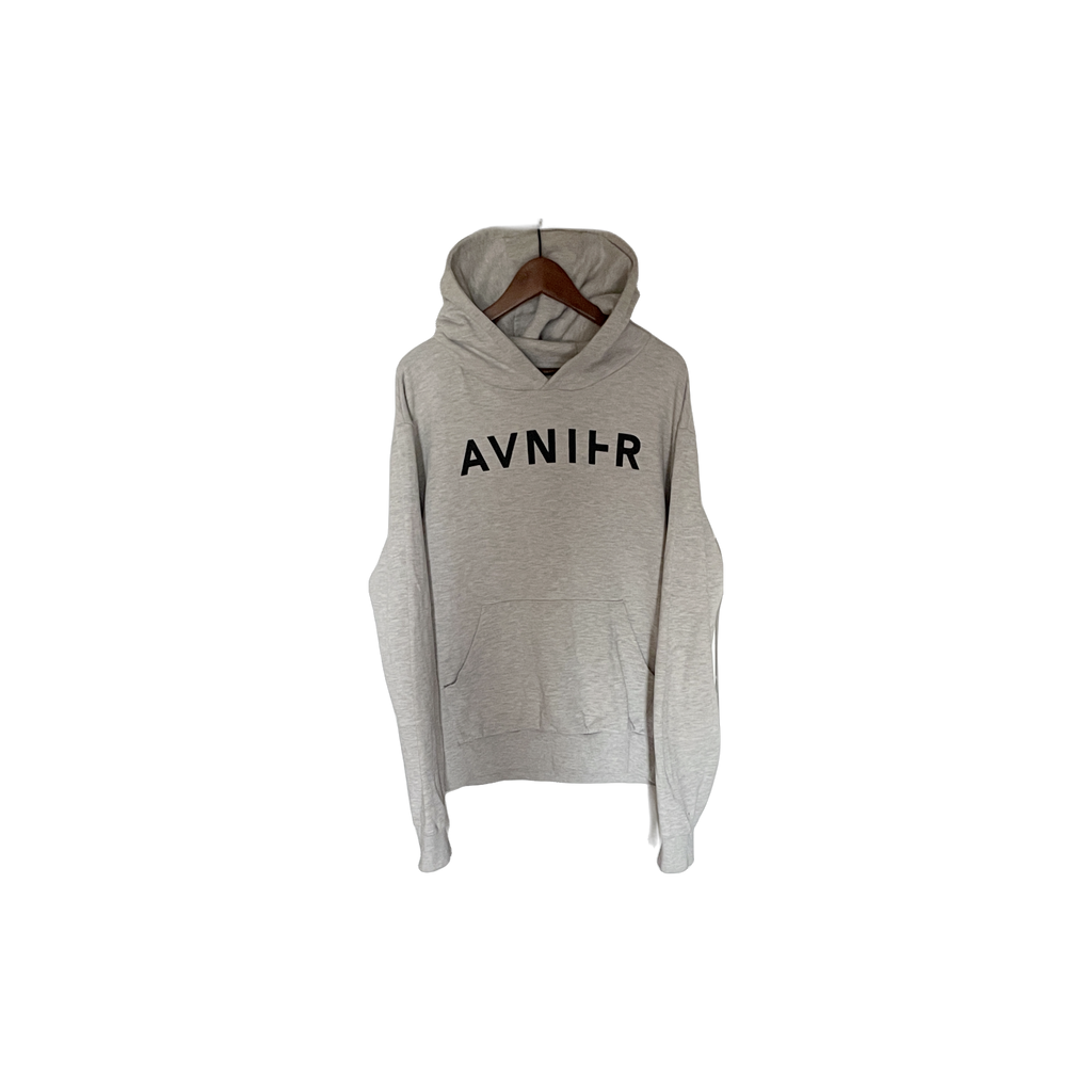 sweat à capuche AVNIER gris - vue de face