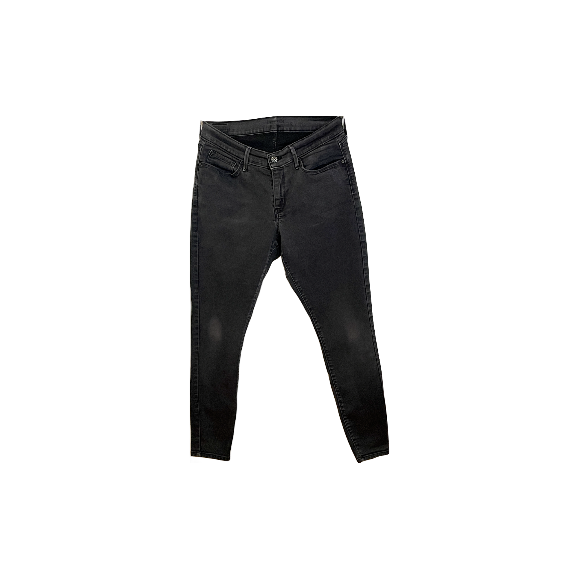 Jean Levi's Curvy Skinny noir (W31 L30) - vue de face