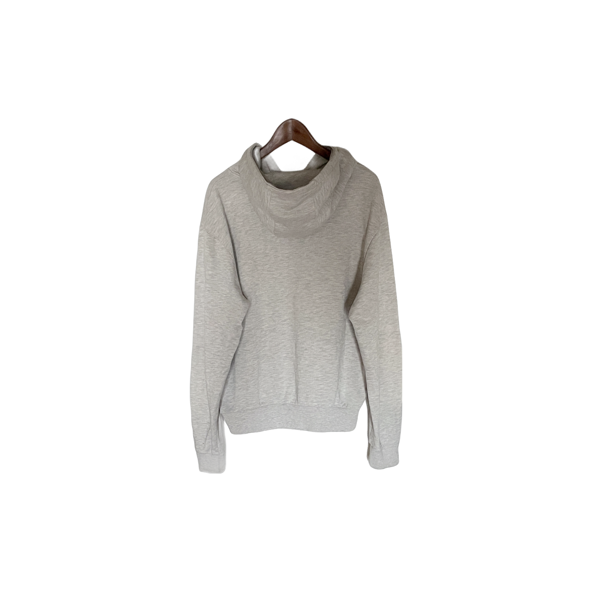 sweat à capuche AVNIER gris - vue de dos