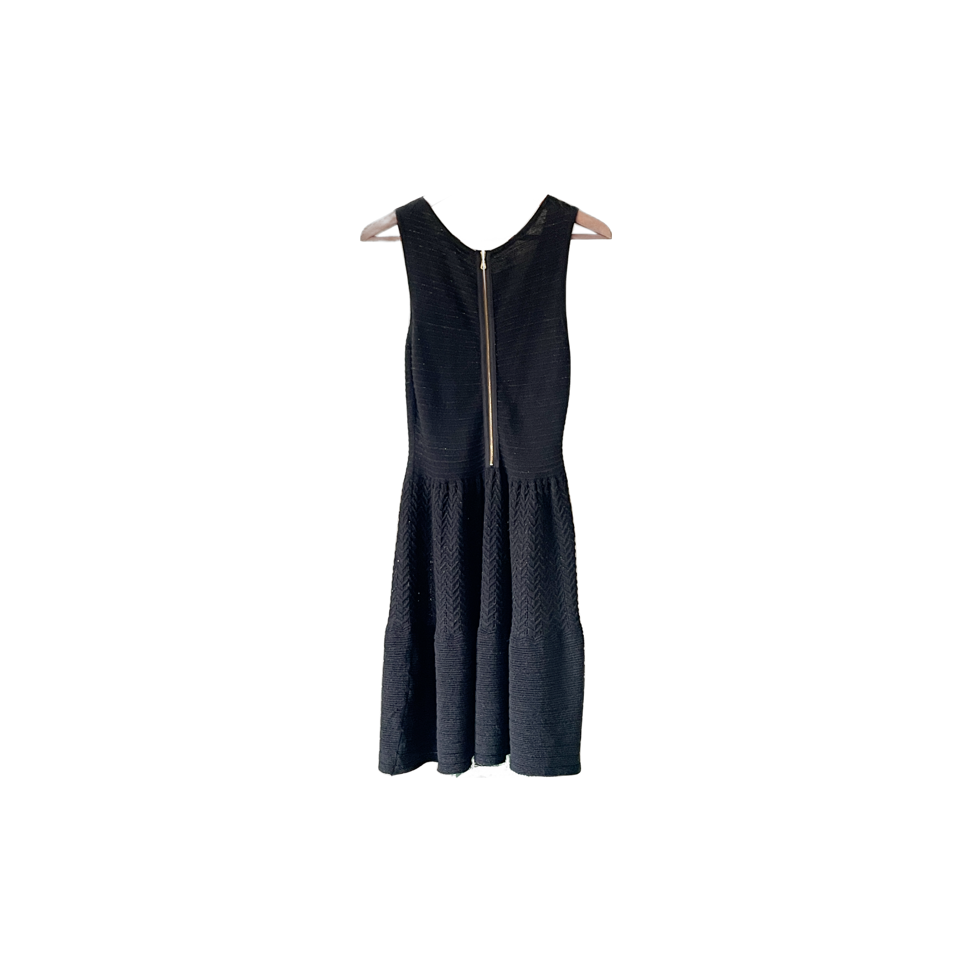 Robe Sandro noire - vue de dos