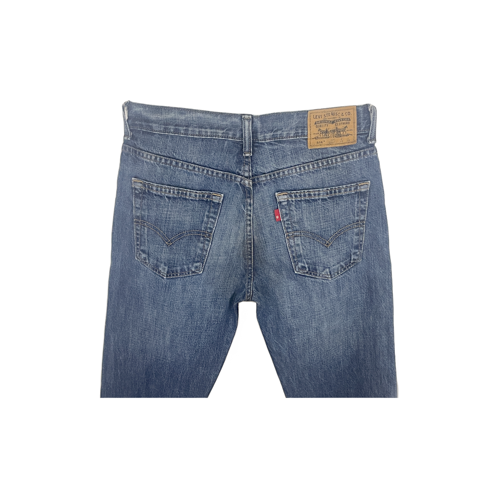 Jean Levi's 514 bleu - détail 2