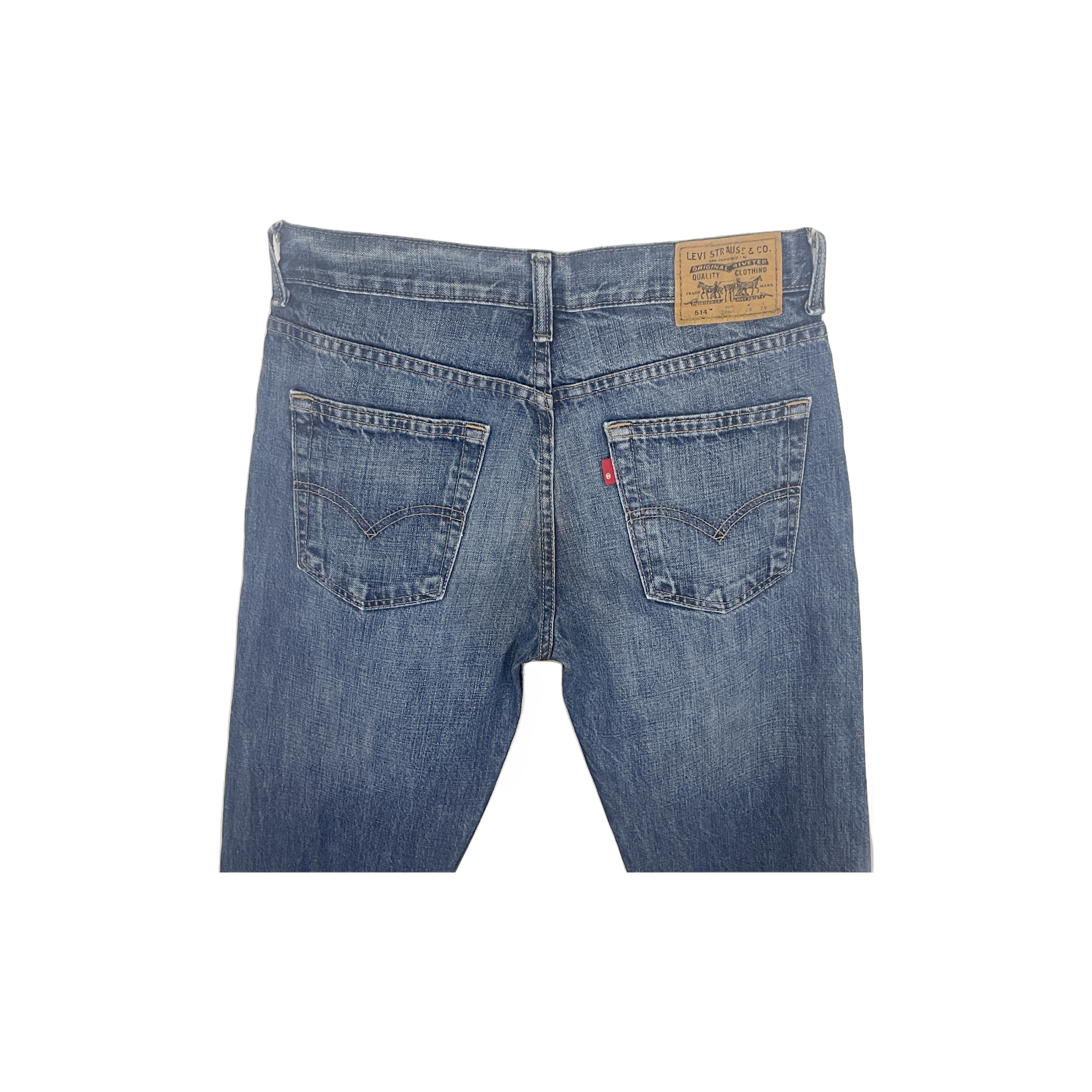 Jean Levi's 514 bleu - détail 2