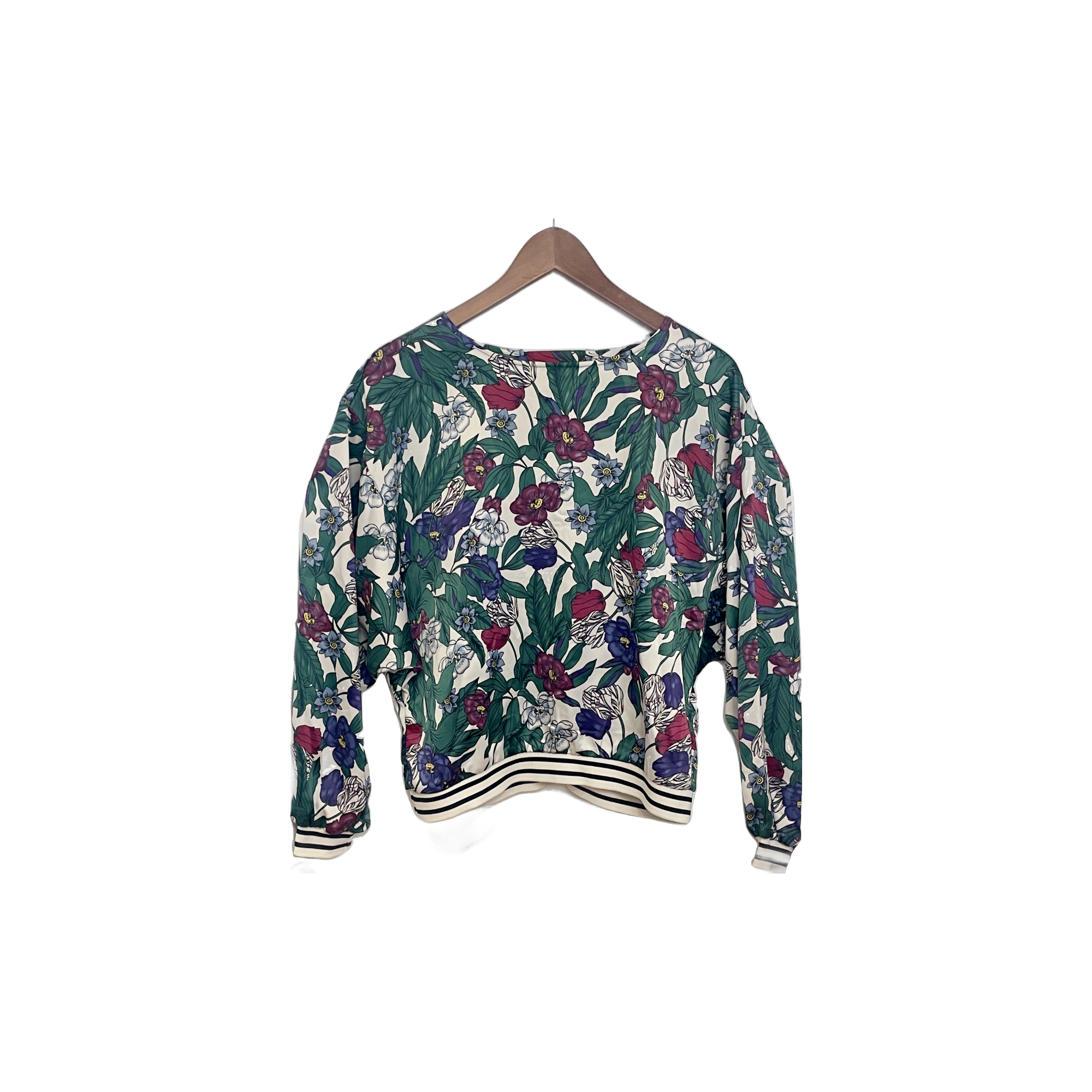 Haut manches longues Only multicolor - vue de face
