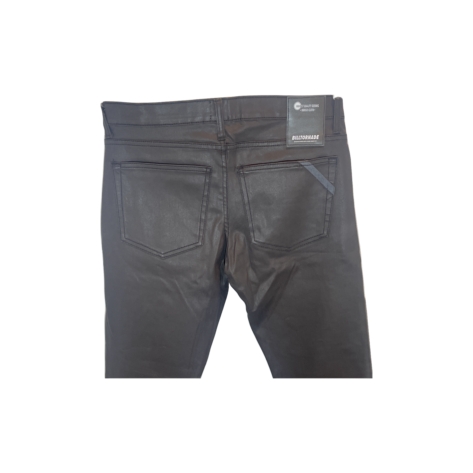 Jean Billtornade marron huilé - détail 2