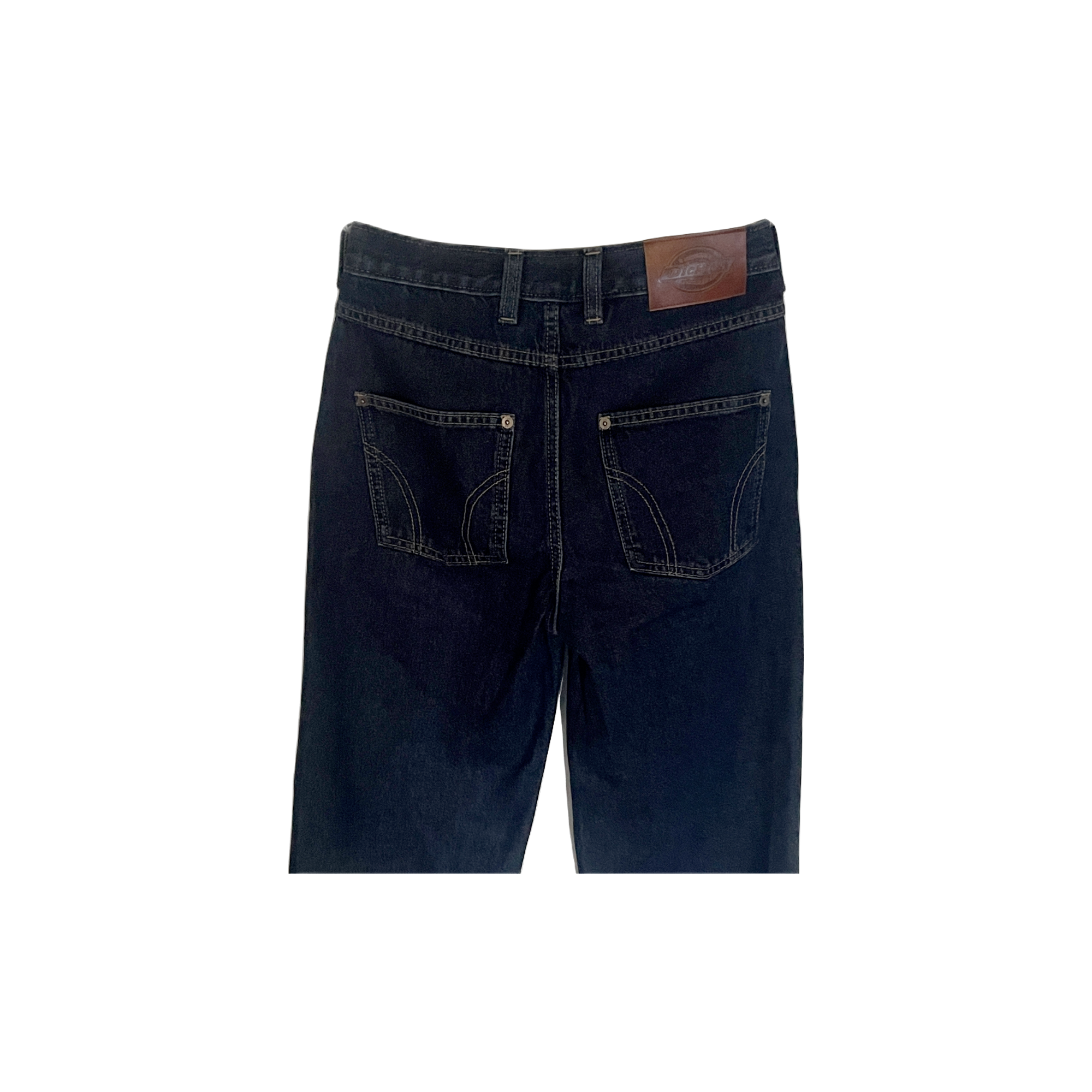 Jean Dickies brut femme – détail étiquette et finitions vintage