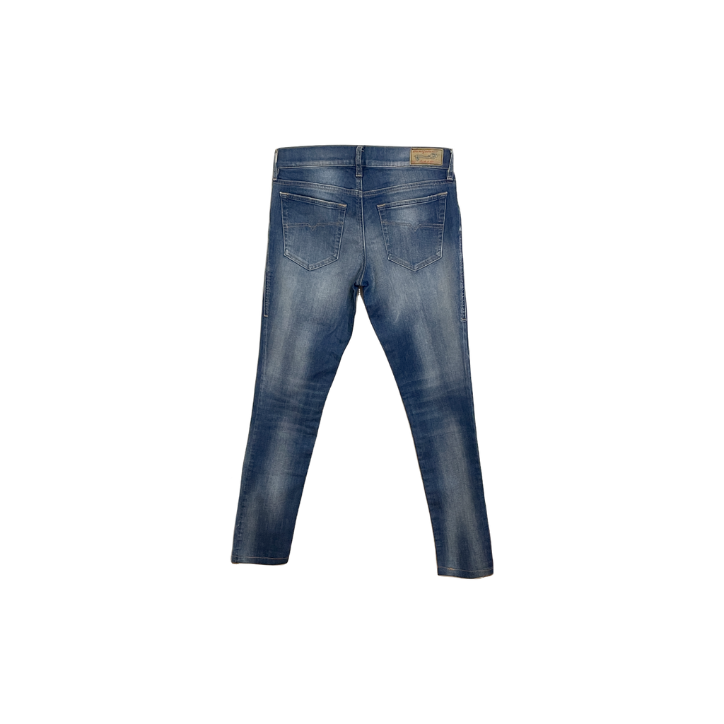 Jean Diesel slim skinny bleu (W27 L30) - vue de dos