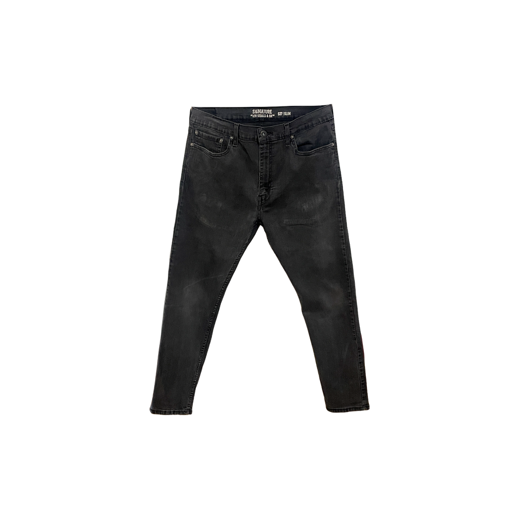 Jean Levi Strauss slim noir (W36 L30) - vue de face