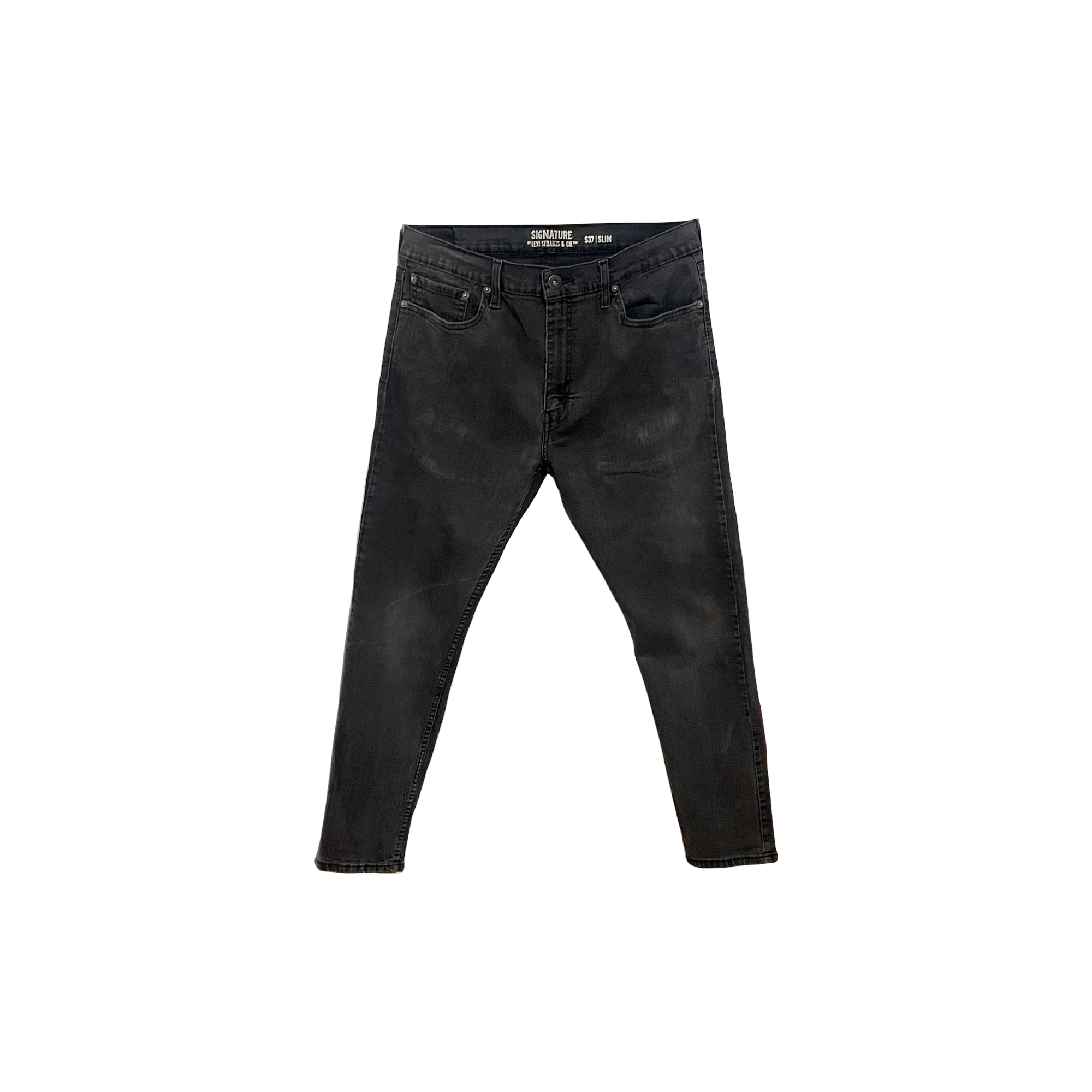 Jean Levi Strauss slim noir (W36 L30) - vue de face