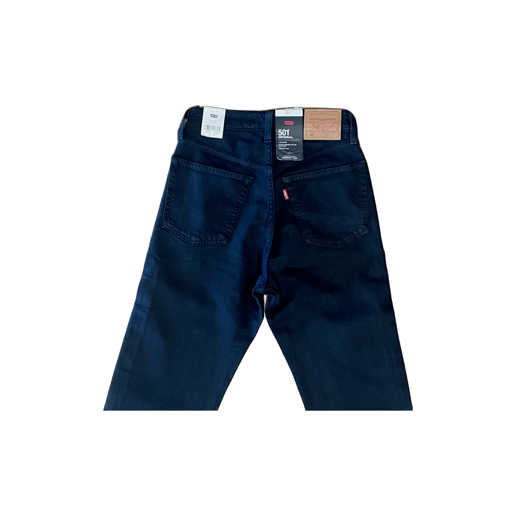 Jean Levi's 501 original noir W24 L30 – vue de détail de dos