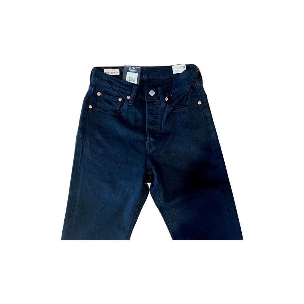 Jean Levi's 501 original noir W24 L30 – vue de détail de face