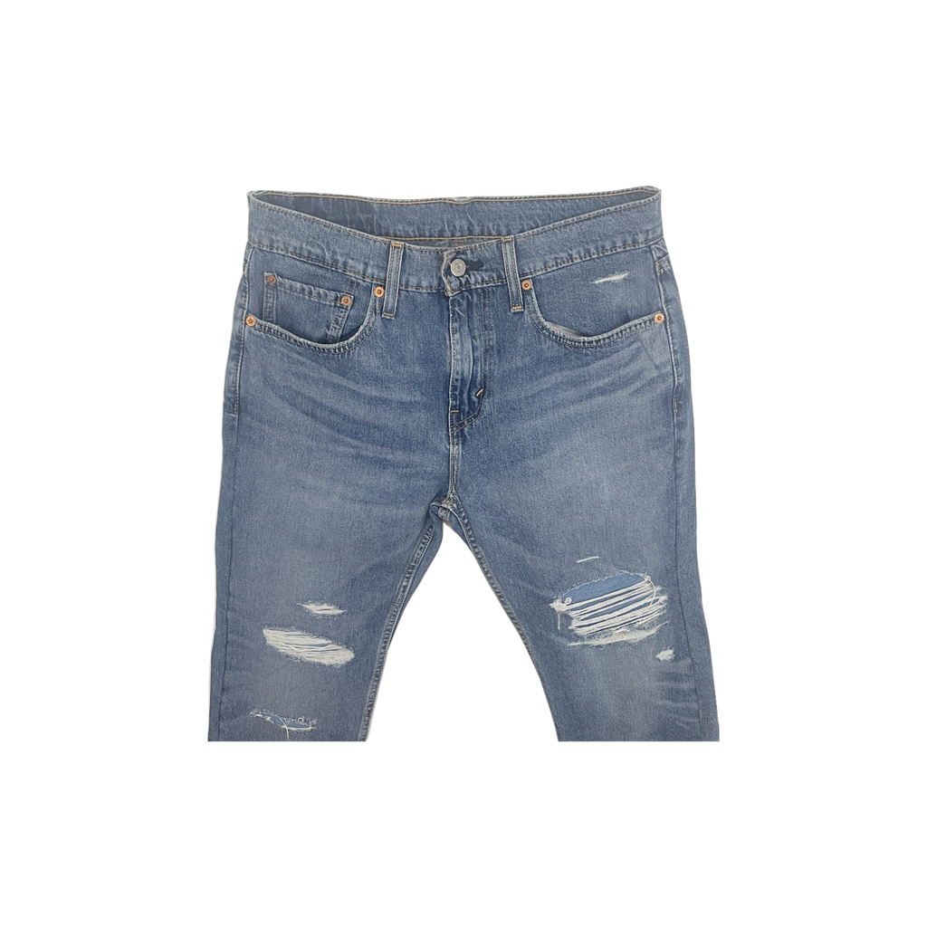 Jean Levi's 502 bleu - détail