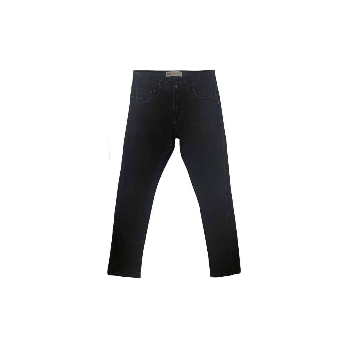 Jean Levi's 511 homme W29 L31 recto — denim noir slim ajusté stretch — seconde main très bon état — Epok Label