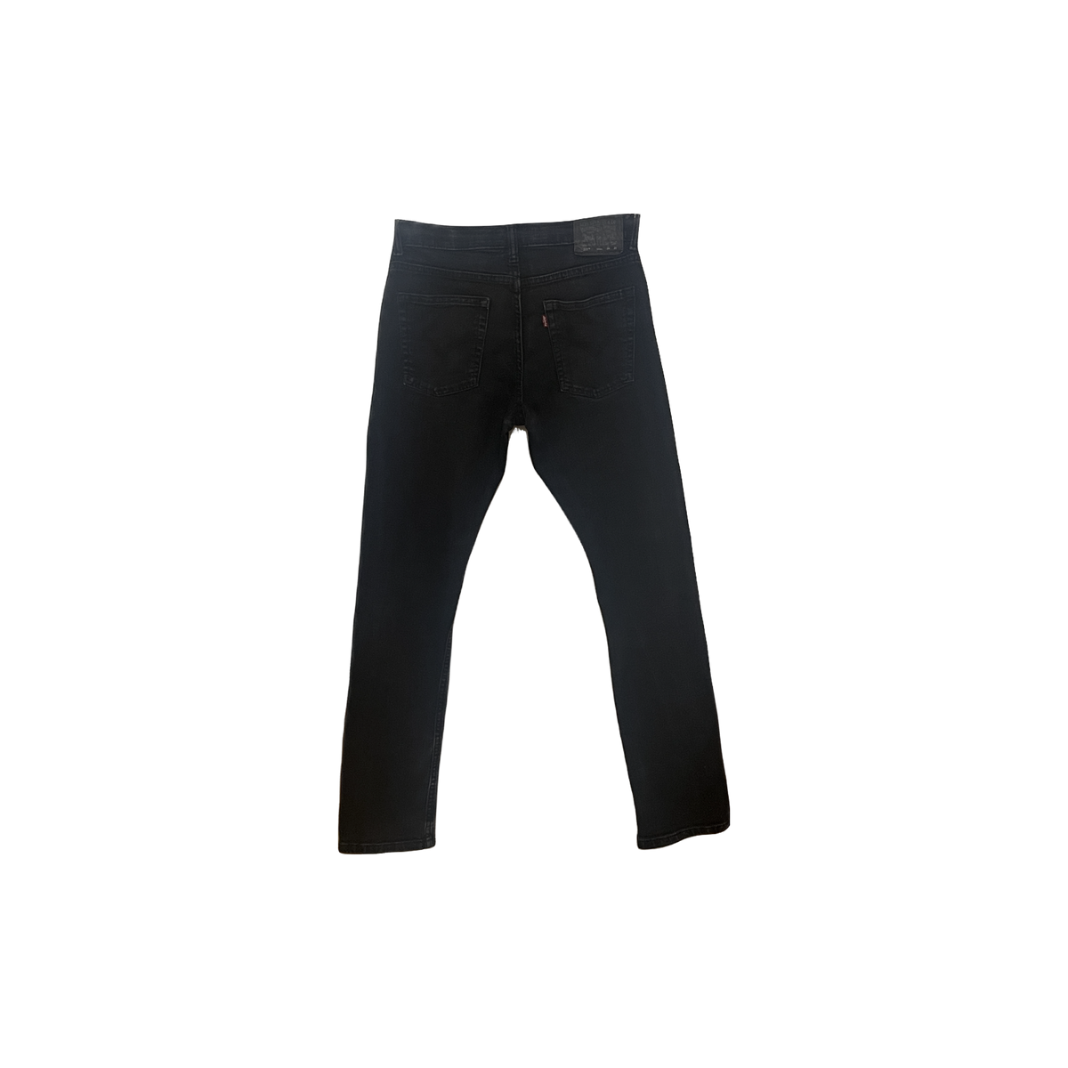 Jean Levi's 511 homme W29 L31 verso — denim noir slim ajusté stretch — seconde main très bon état — Epok Label