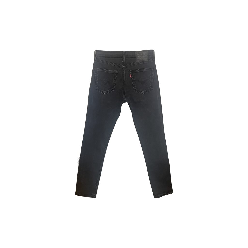 Jean Levi's 511 homme W31 L32 dos — denim noir profond slim ajusté stretch — seconde main très bon état — Epok Label