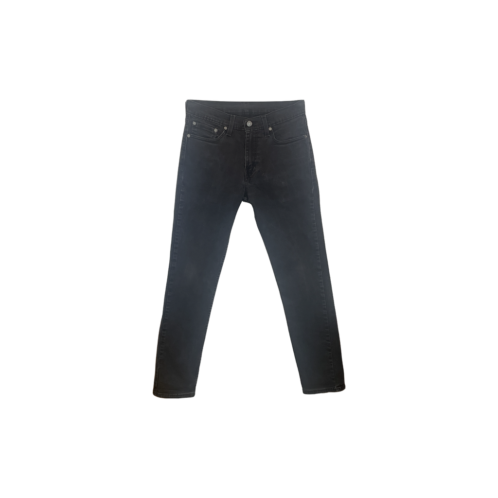 Jean Levi's 511 homme W31 L32 face — denim noir profond slim ajusté stretch — seconde main très bon état — Epok Label