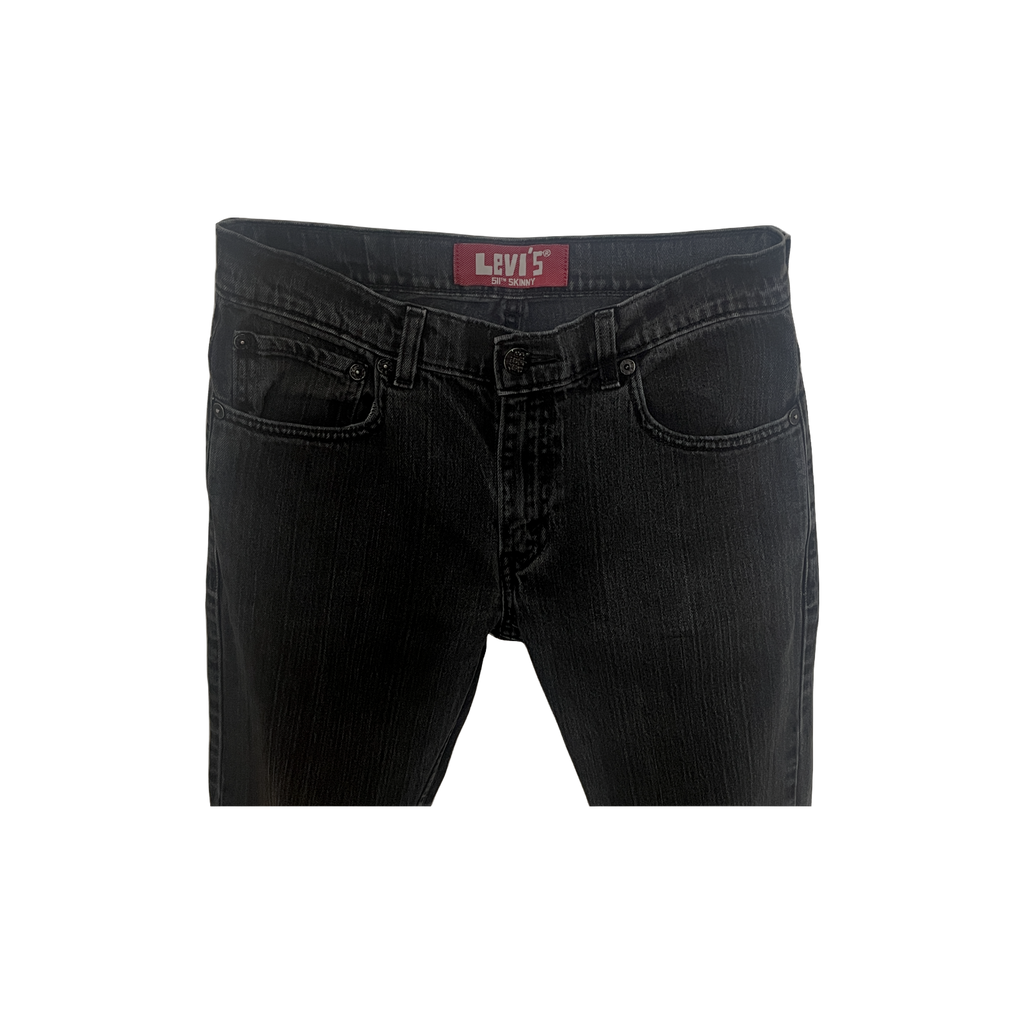 Jean Levi's 511 skinny noir - détail