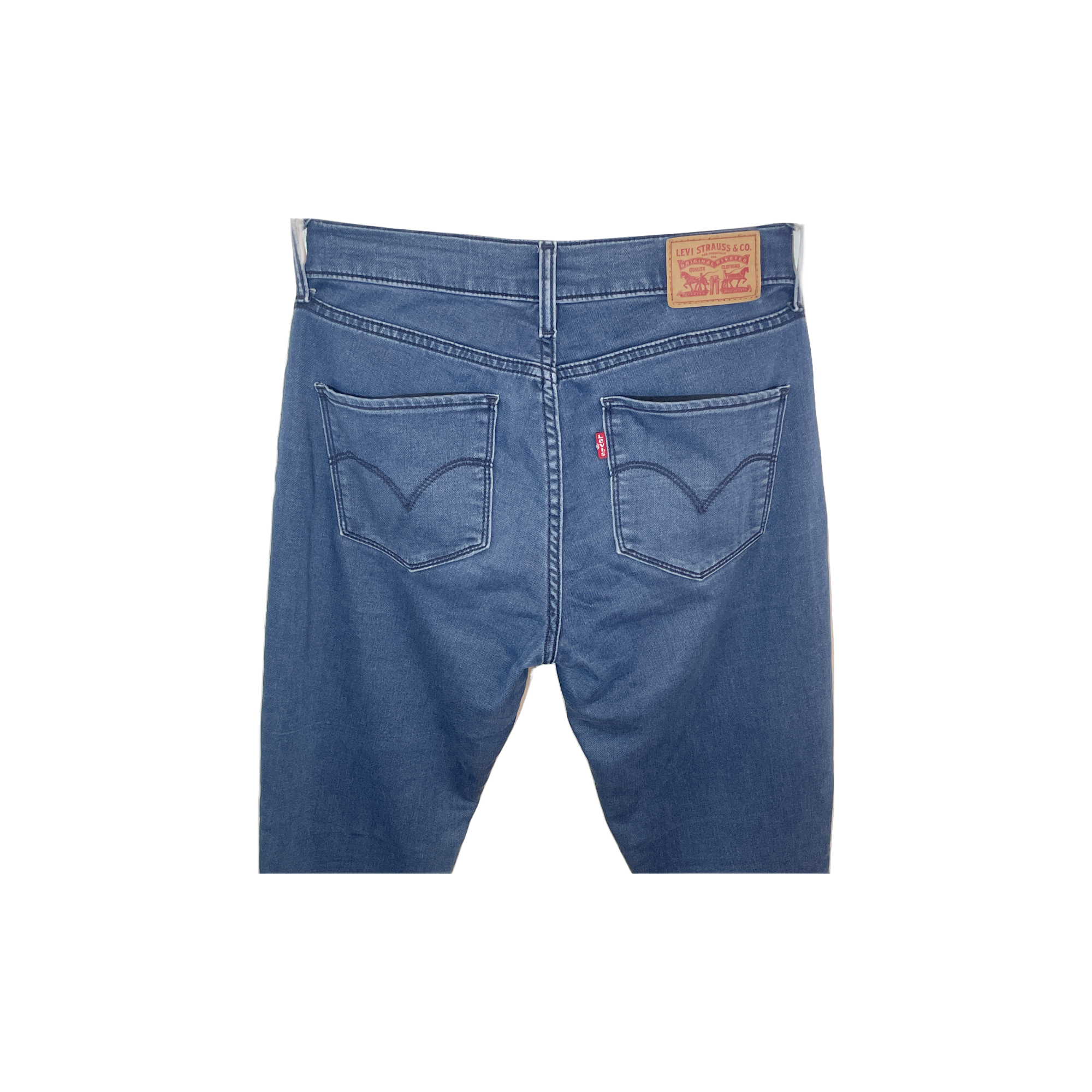 Jean Levi's 710 bleu (W27 L30) - détail 