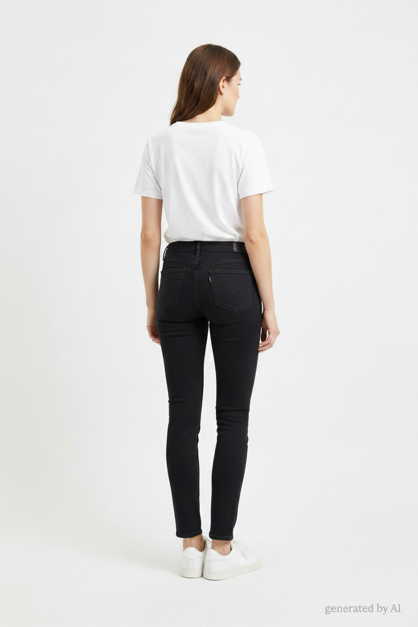 Jean_Levi_s_712_slim_noir_-_vue_de_dos sur mannequin