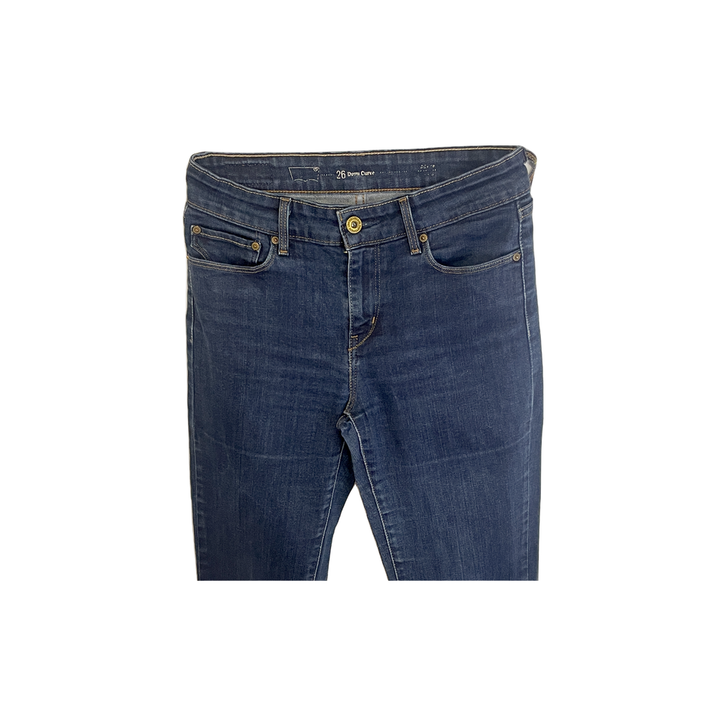 Jean Levi's Demi Curve bleu (W26 L32) - détail