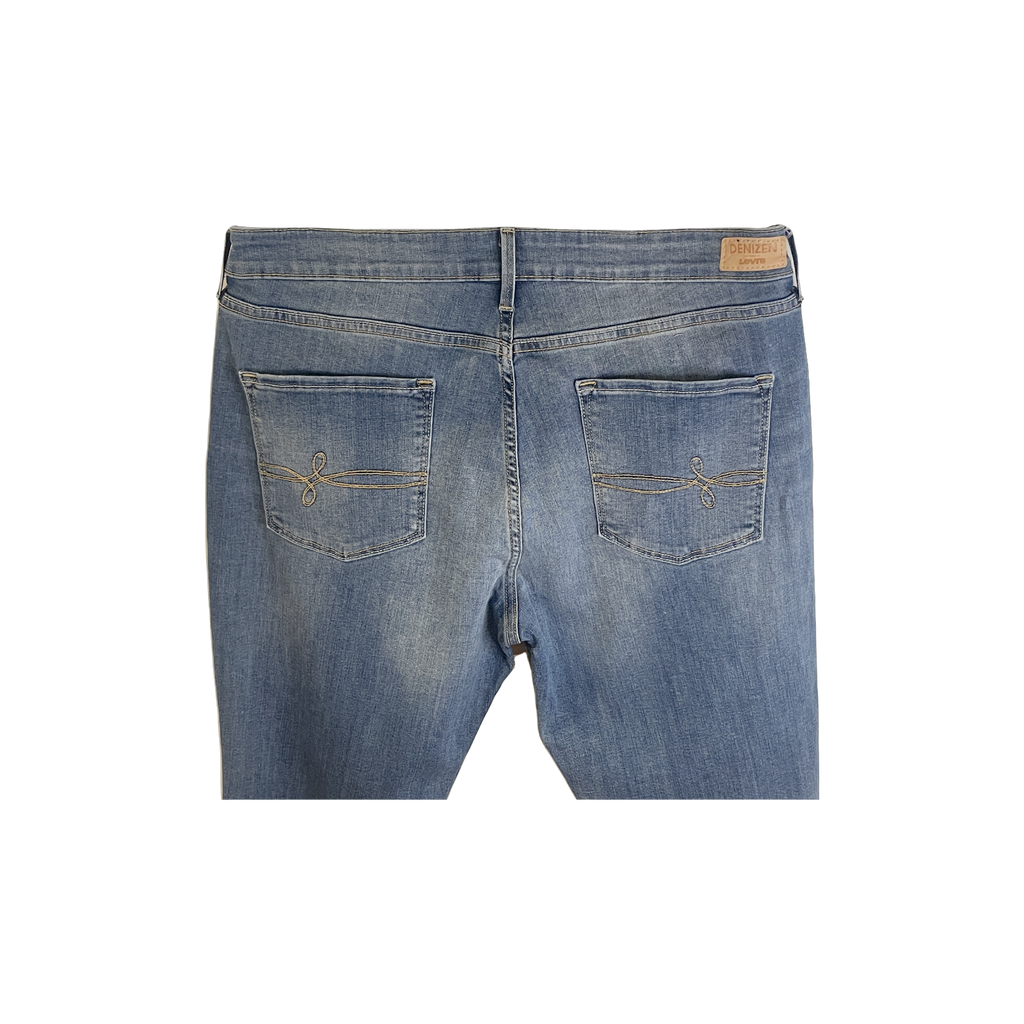 Jean Levi's Slim cuffed bleu - détail 2