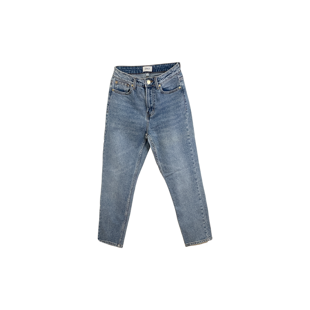 Jean Only coupe droite bleu (W25 L30) - vue de face