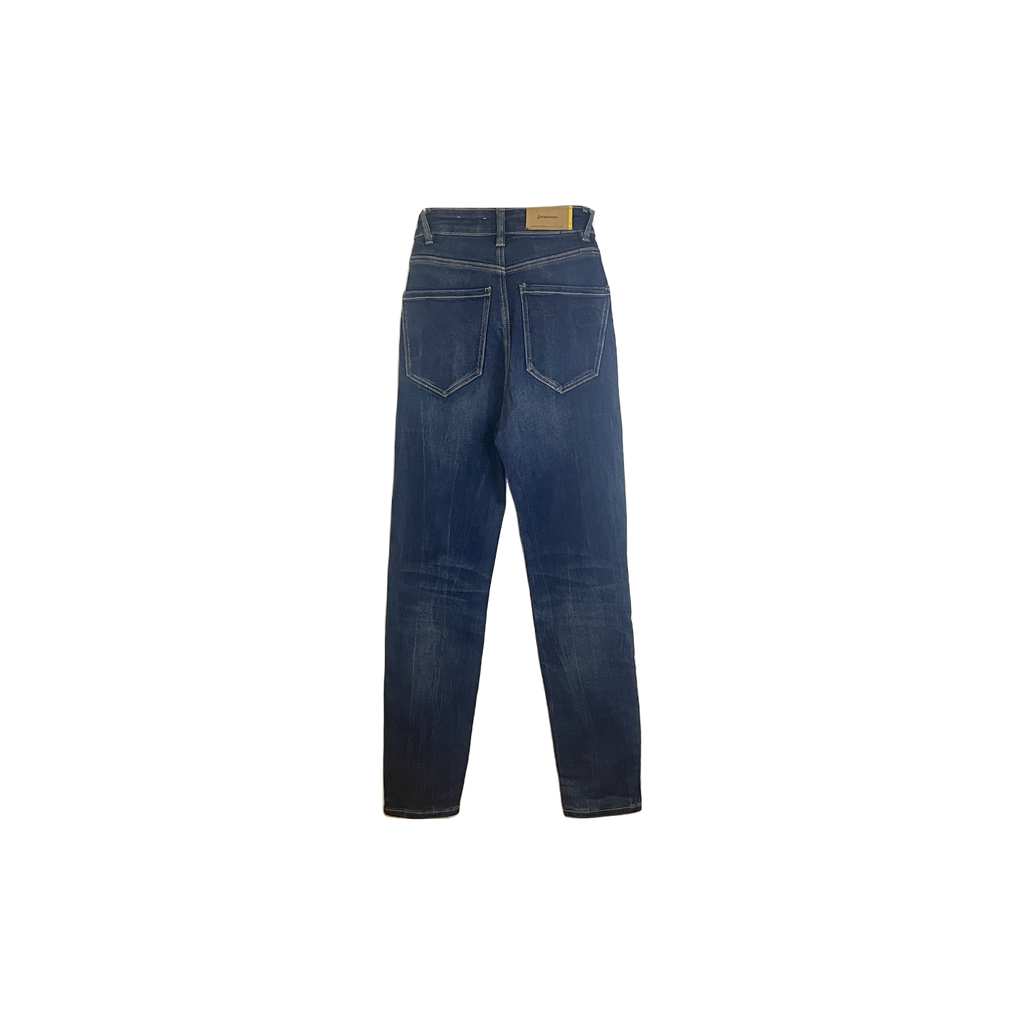 Jean Stradivarius MOM bleu foncé (EUR32) - vue de dos