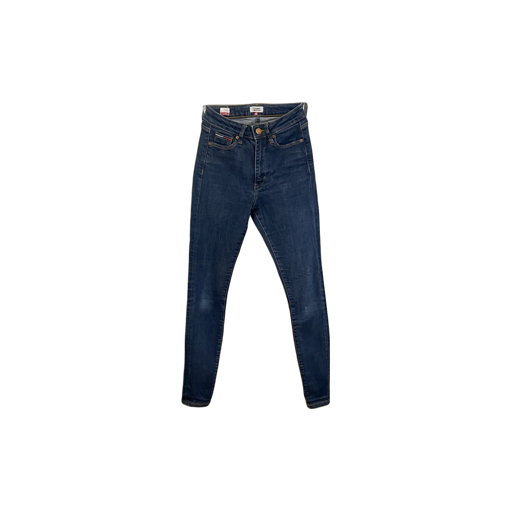 Jean Tommy Hilfiger bleu (W25 L30) - vue de face