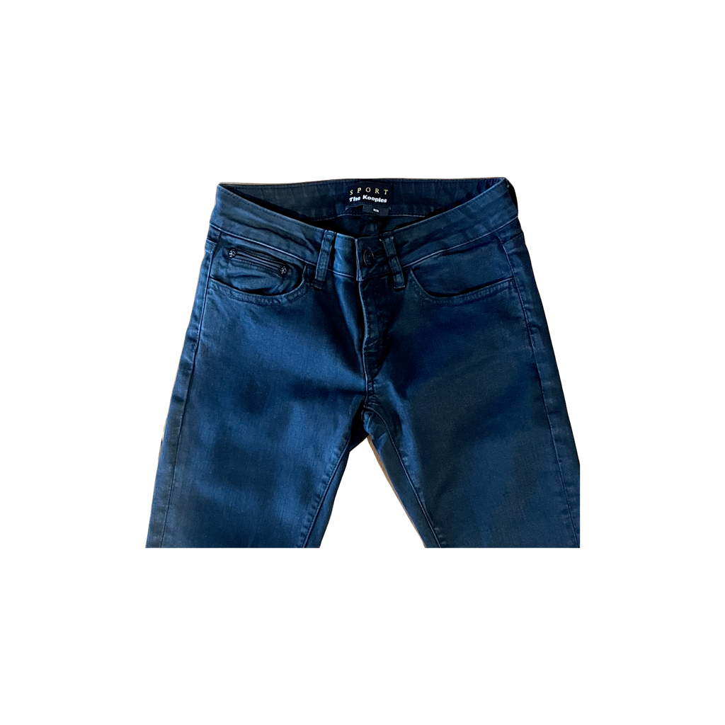 Jean skinny noir The Kooples W25 – détail taille et coupe