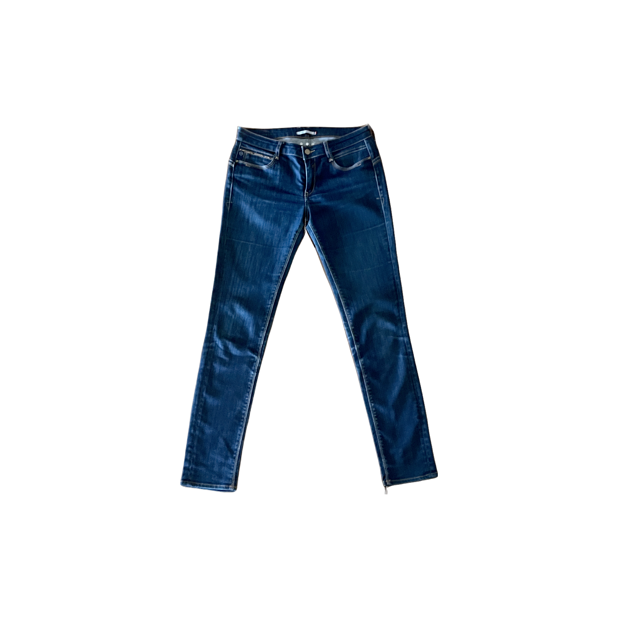 Jean slim Le Temps des Cerises vintage bleu foncé W28 - Epok Label