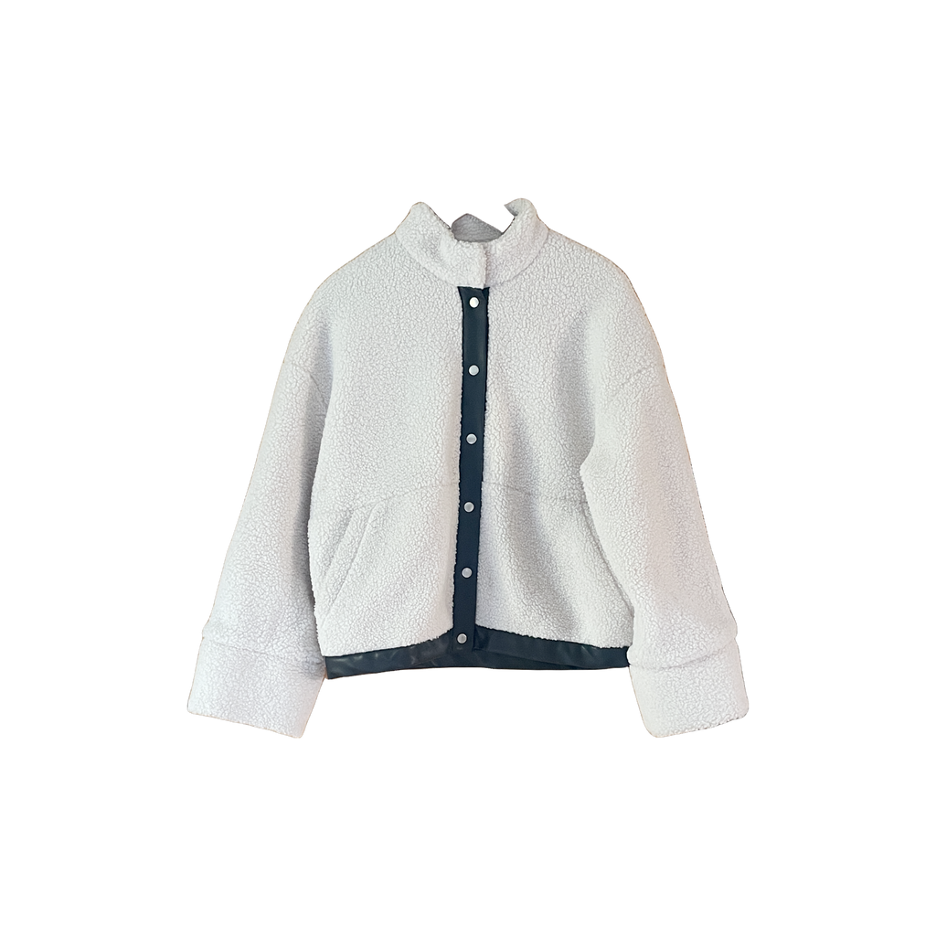 Manteau Vila blanc - détail 2