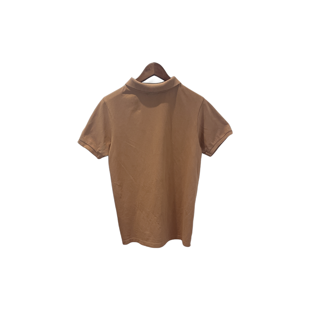 Polo Lacoste marron - vue de dos