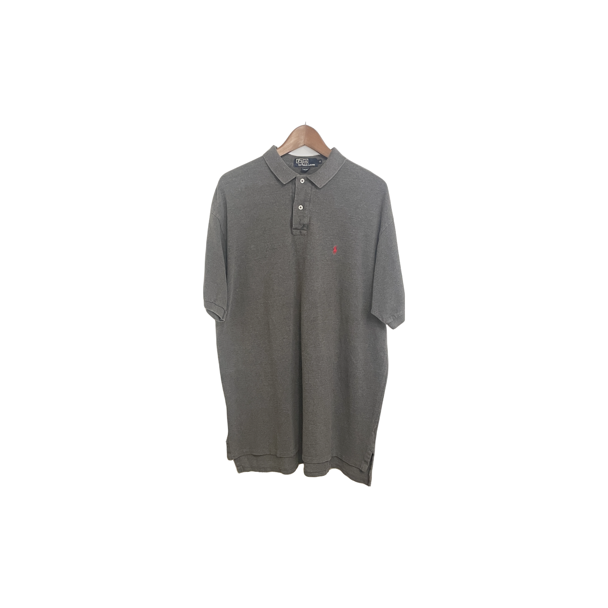 Polo Ralph Lauren gris - vue de face