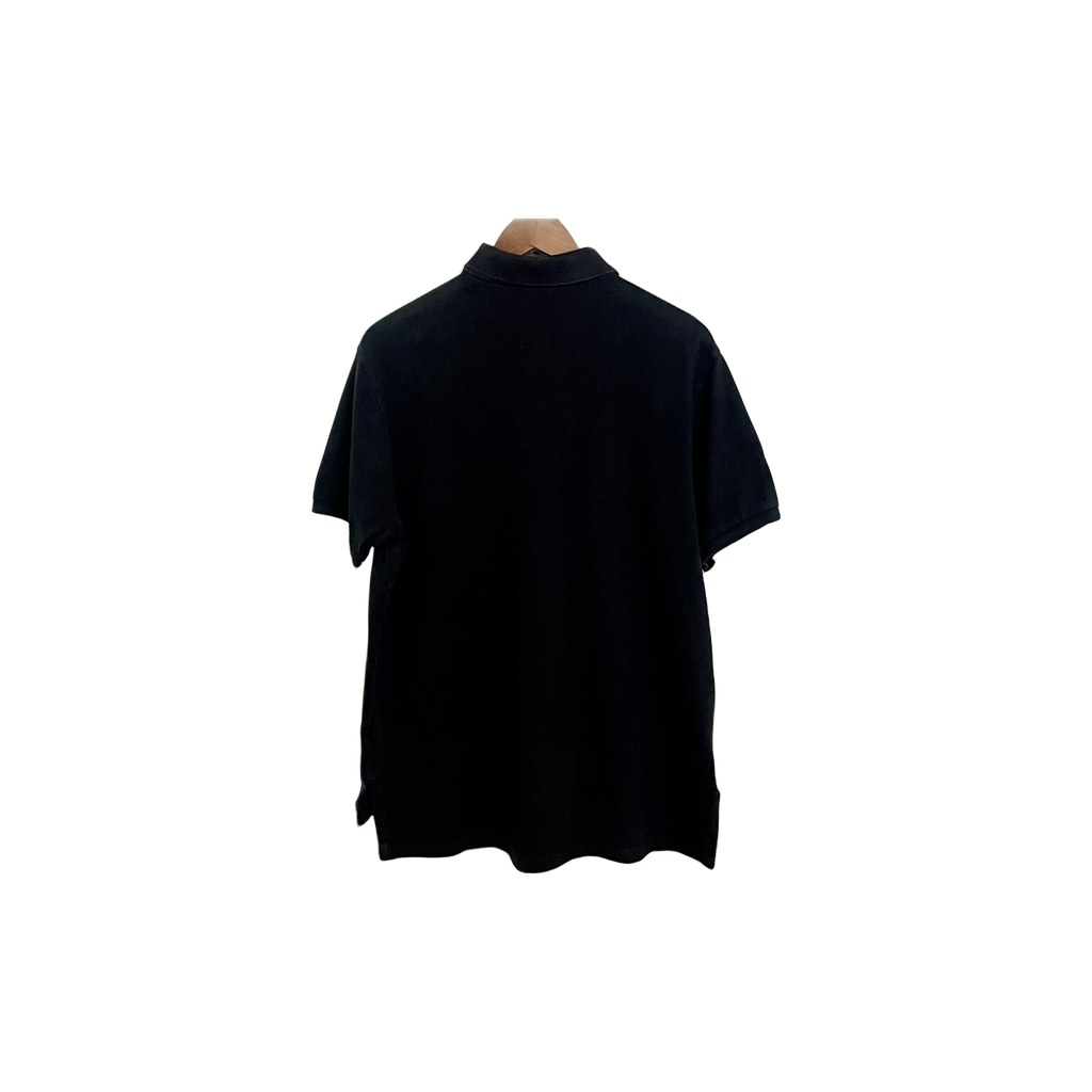 Polo Ralph Lauren noir (XL) - vue de dos
