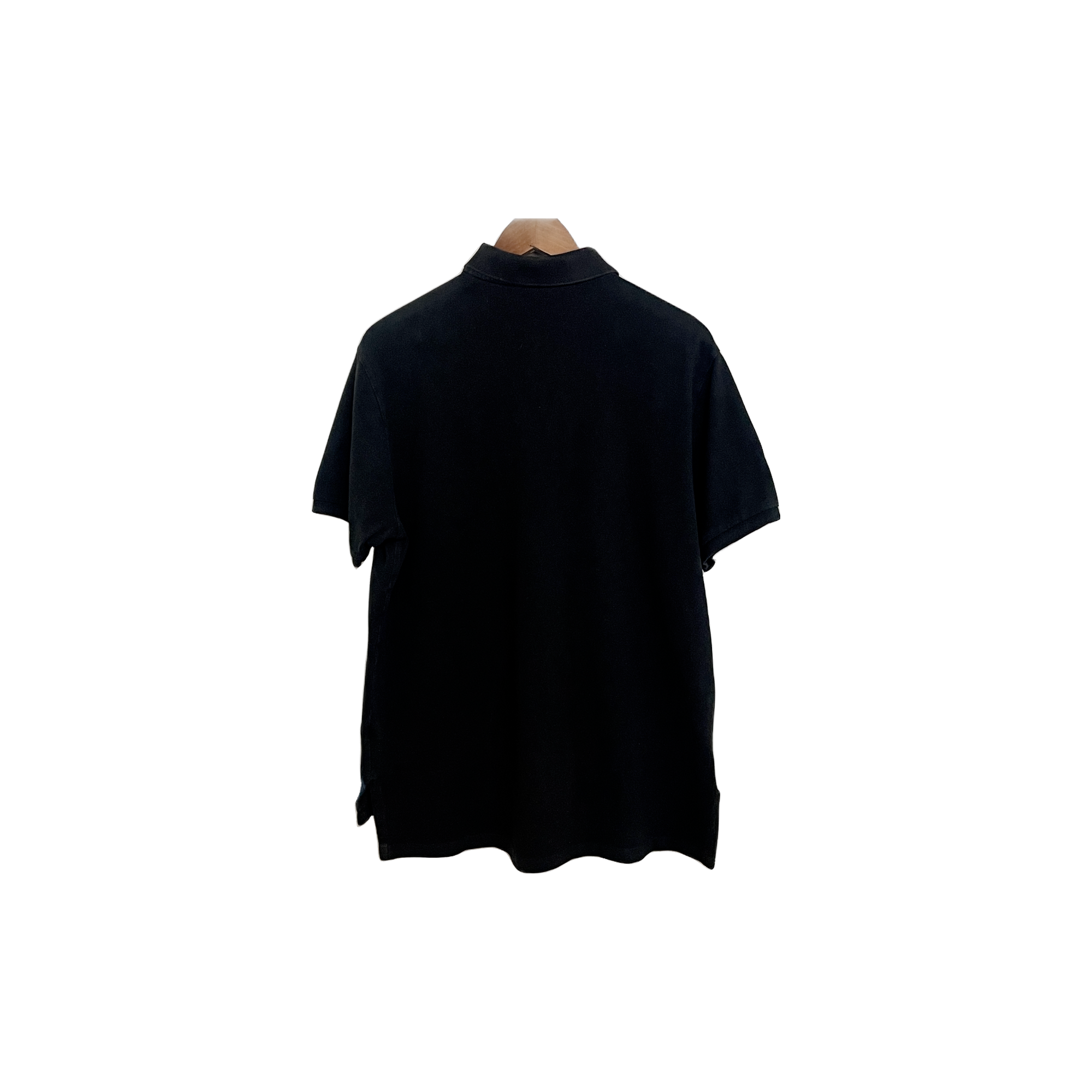 Polo Ralph Lauren noir (XL) - vue de dos