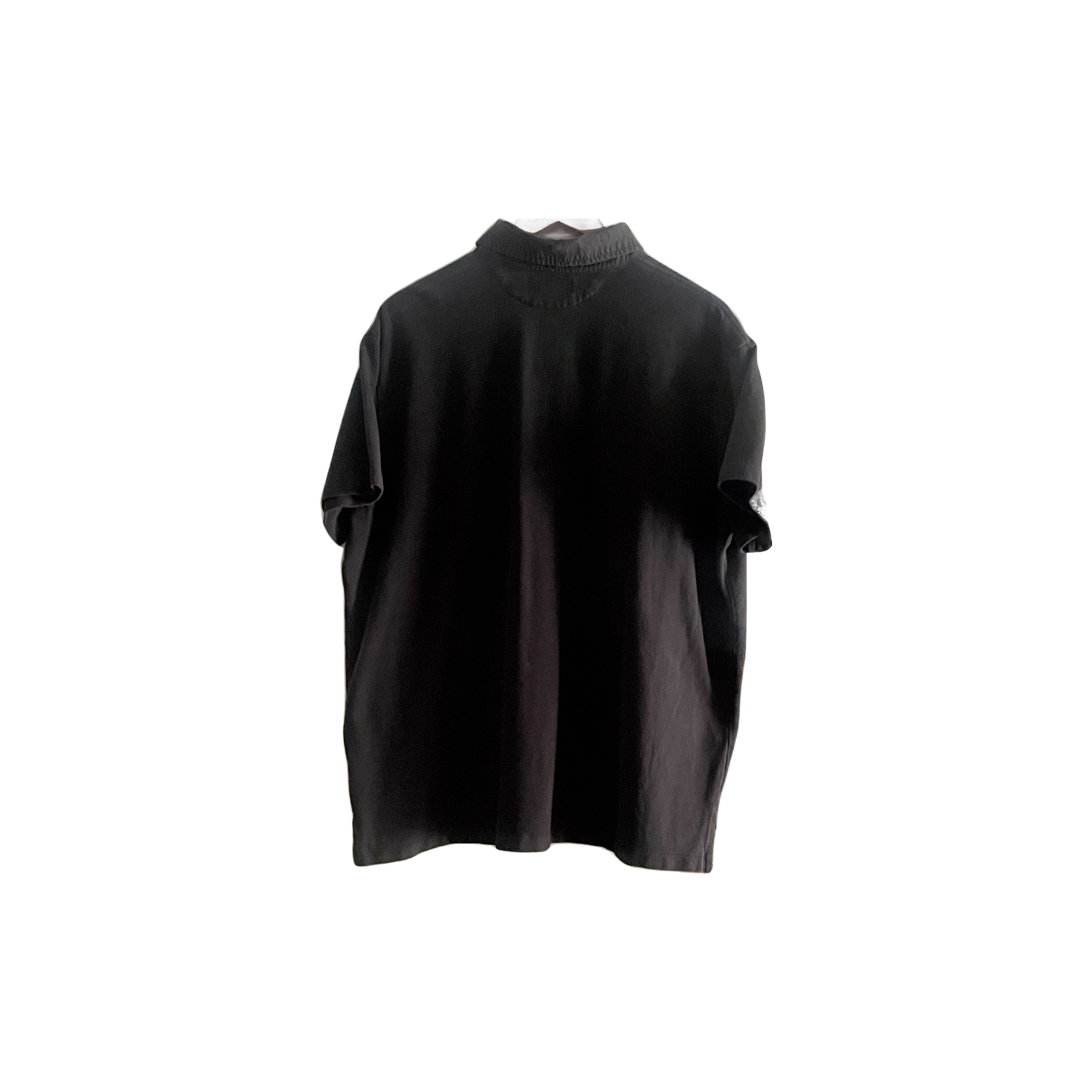 Polo Ralph Lauren noir avec ecusson- vue de dos