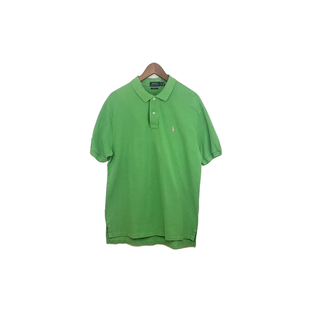 Polo Ralph Lauren vert - vue de face