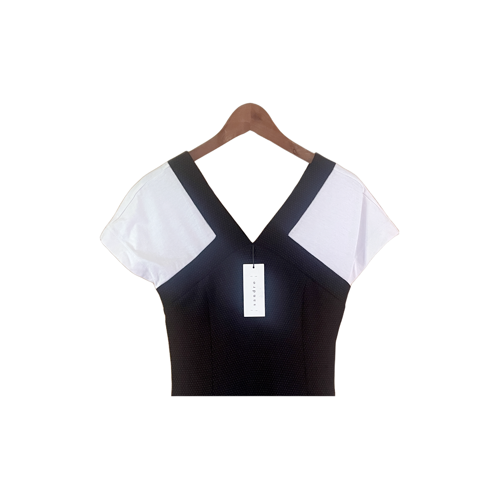 Robe Sandro noire - détail