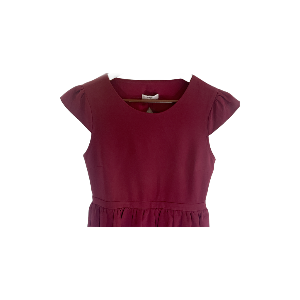 Robe Suncoo bordeaux - détail