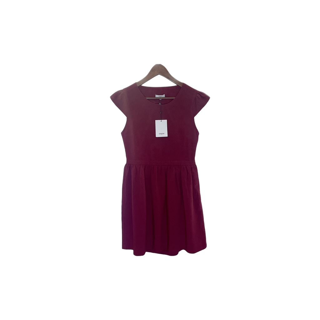 Robe Suncoo bordeaux - vue de face