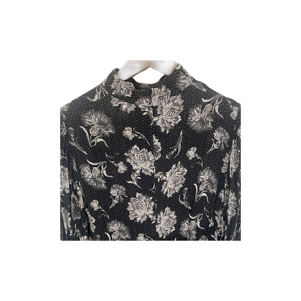 Robe The Kooples noire et blanche - détail