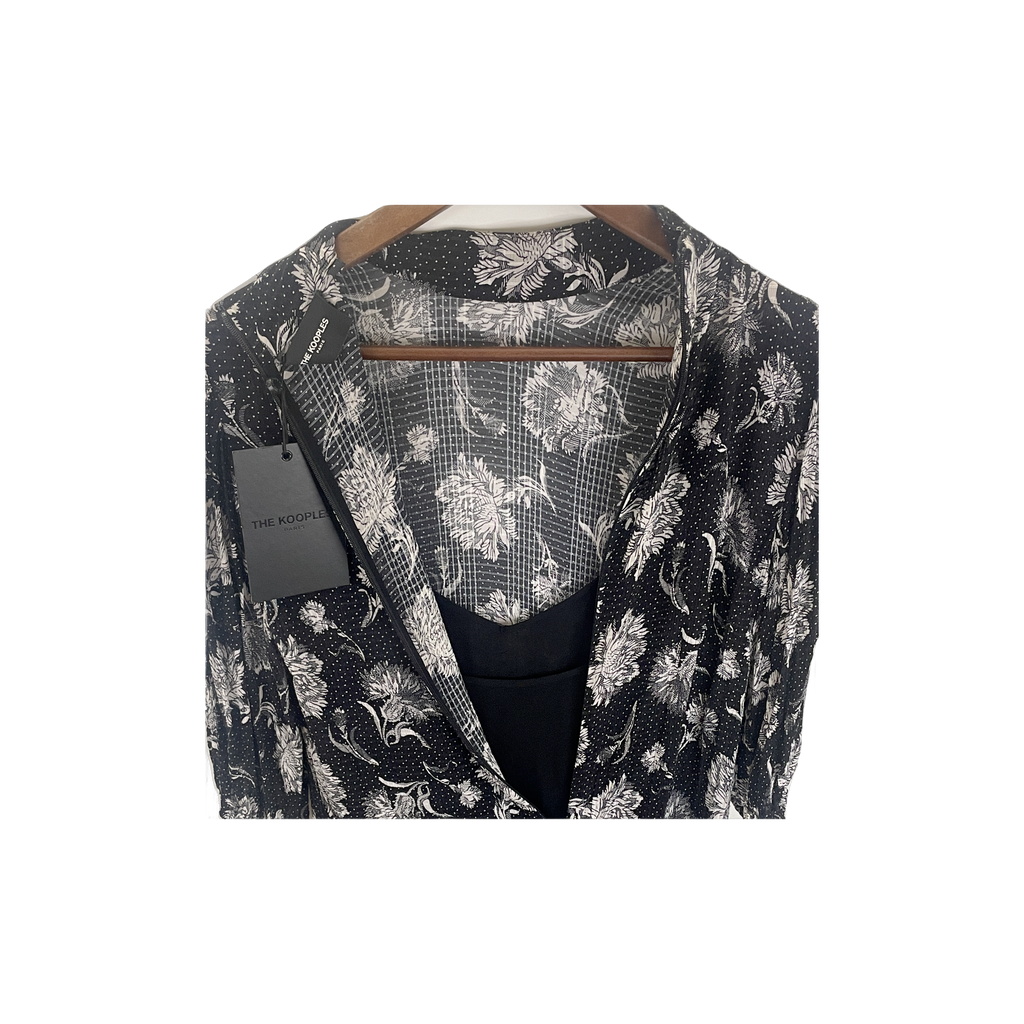 Robe The Kooples noire et blanche - détail 2