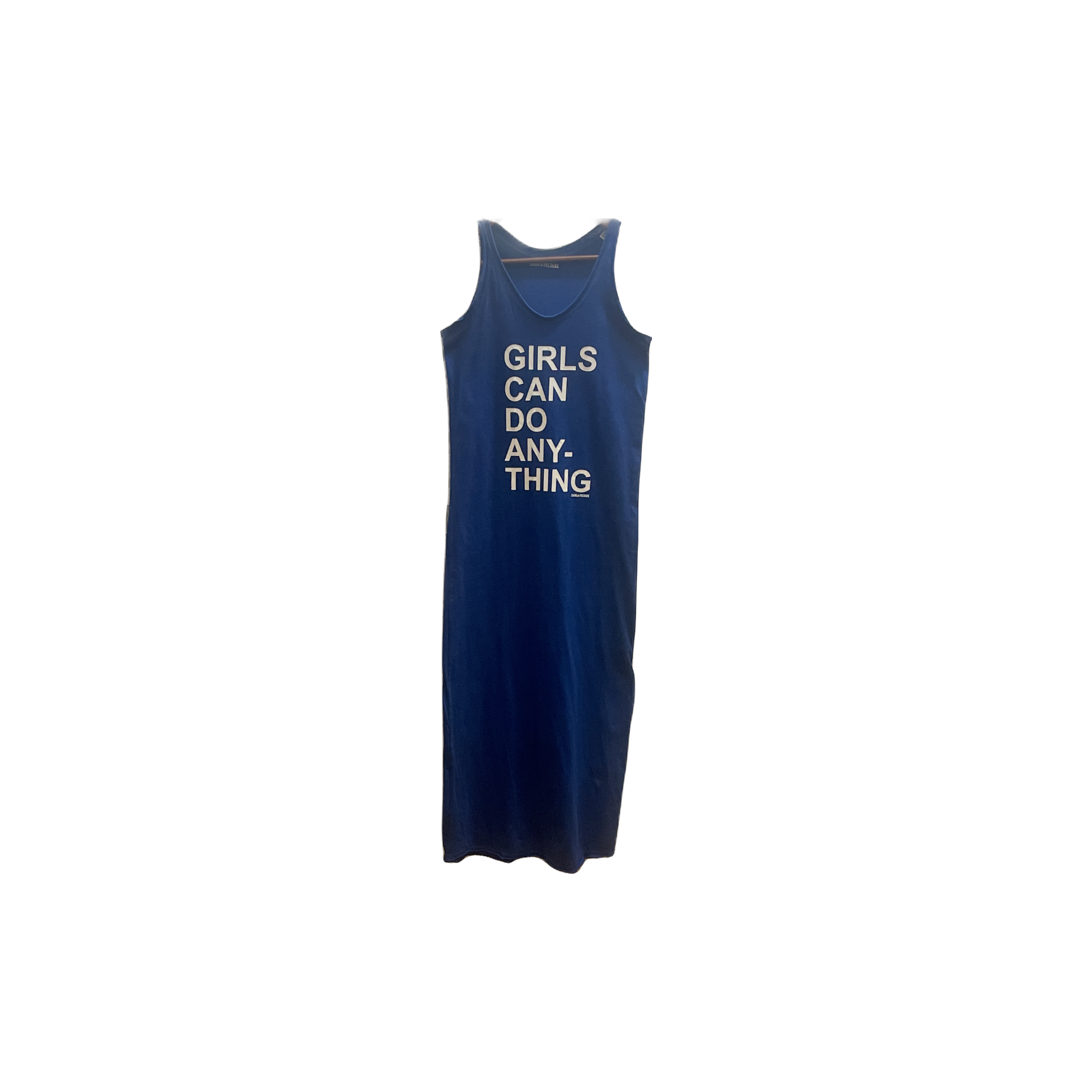 Robe Zadig&Voltaire bleu - vue de face