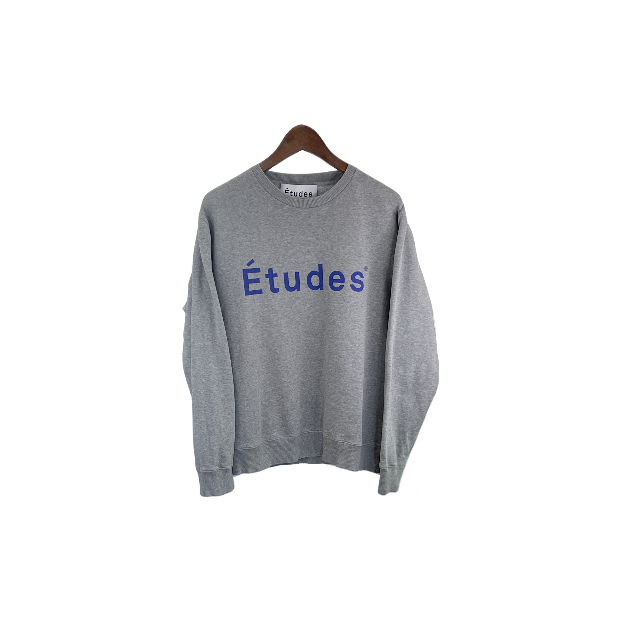 Sweat Etudes Studio gris - vue de face