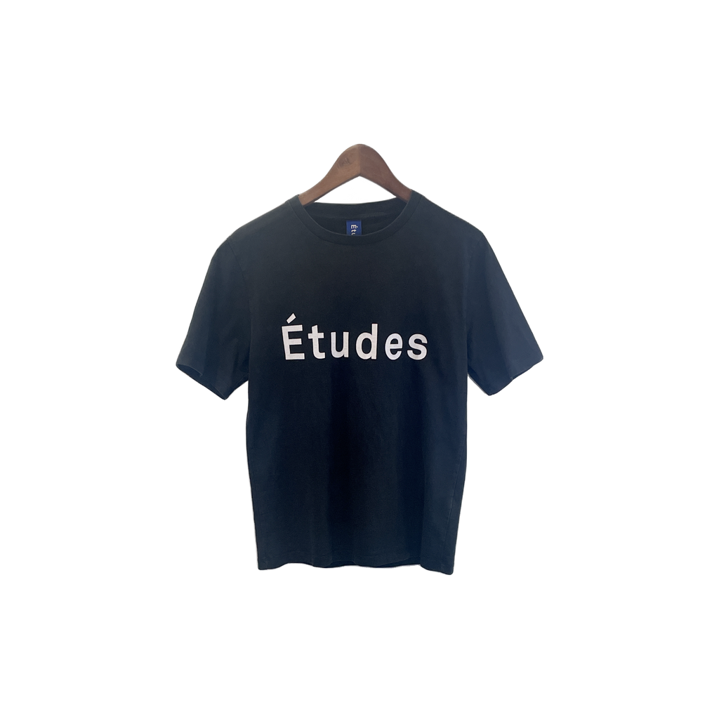 T-shirt Etudes Studio noir - vue de face