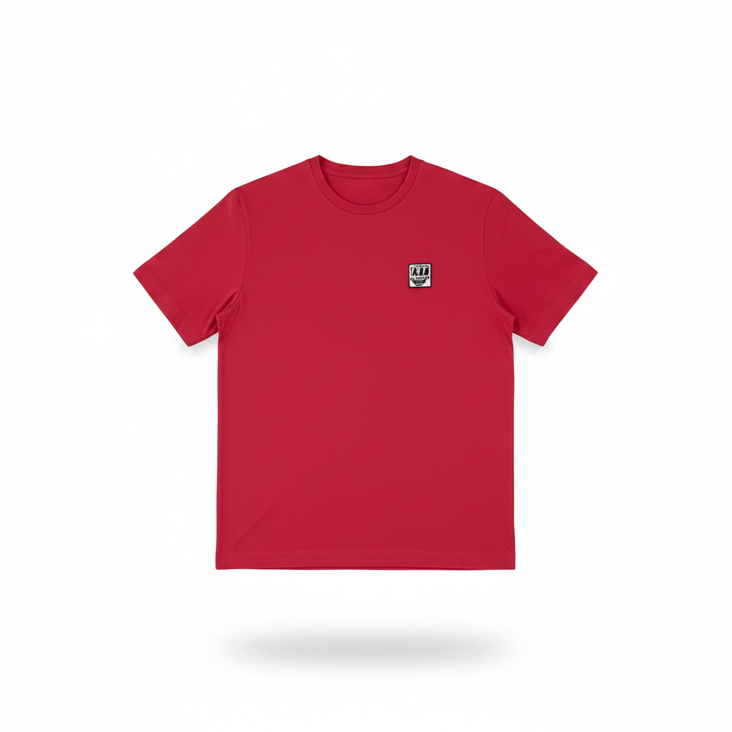 T-shirt Etudes Studio x Keith Haring rouge unisexe face seconde main XS — Epok Label