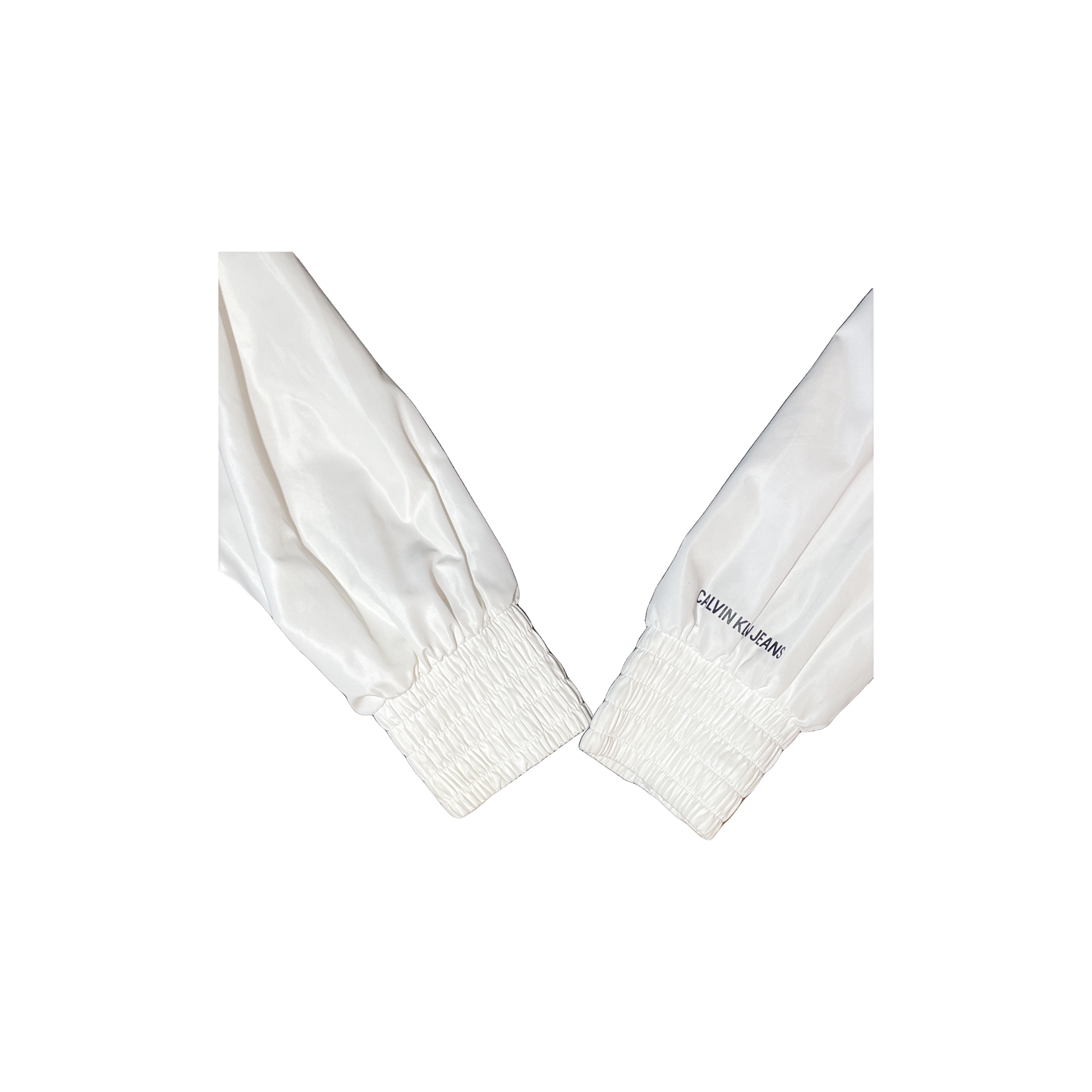 Veste Calvin Klein Jeans noire et blanche - détail 2