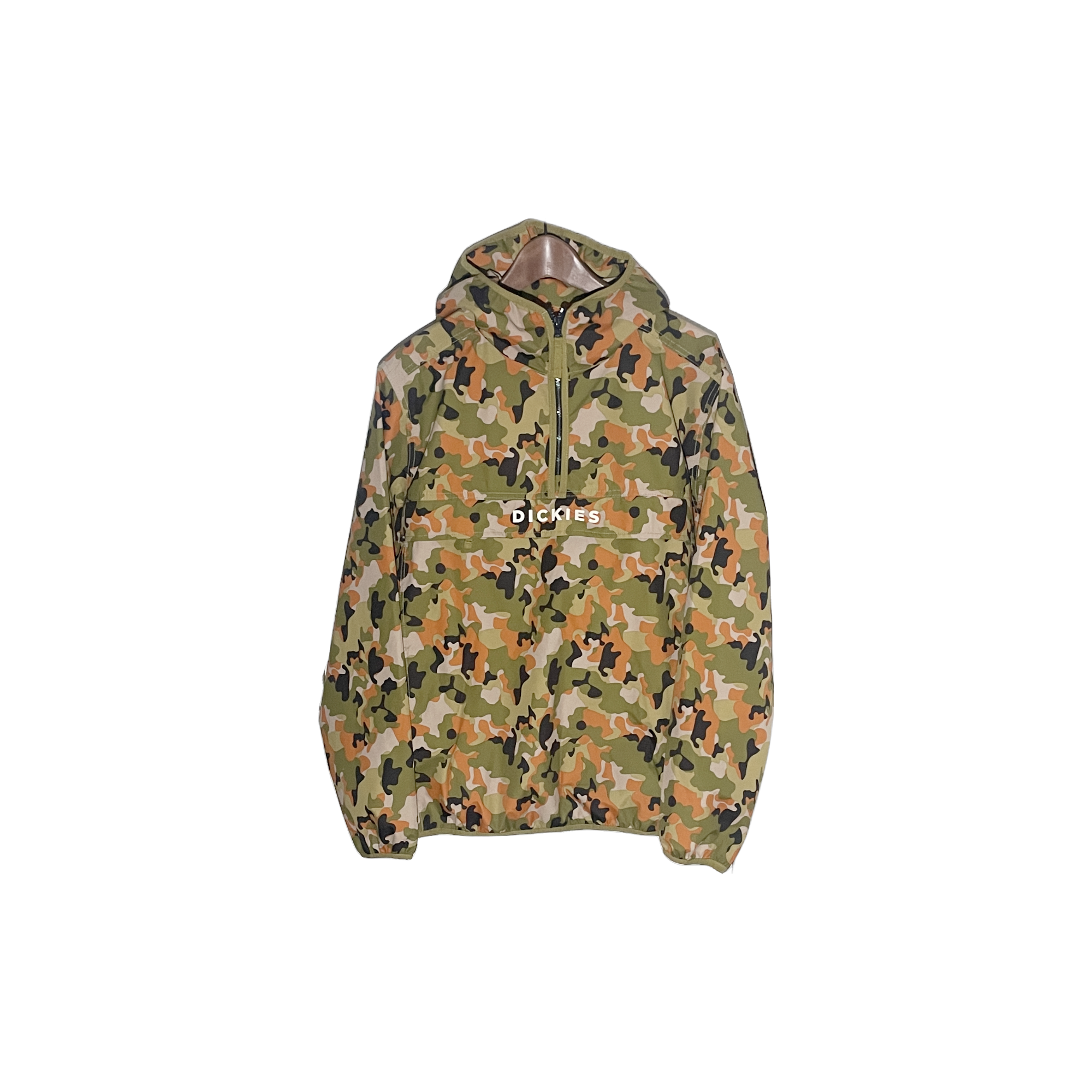 Veste Dickies camouflage imperméable oversize taille S – vue de face