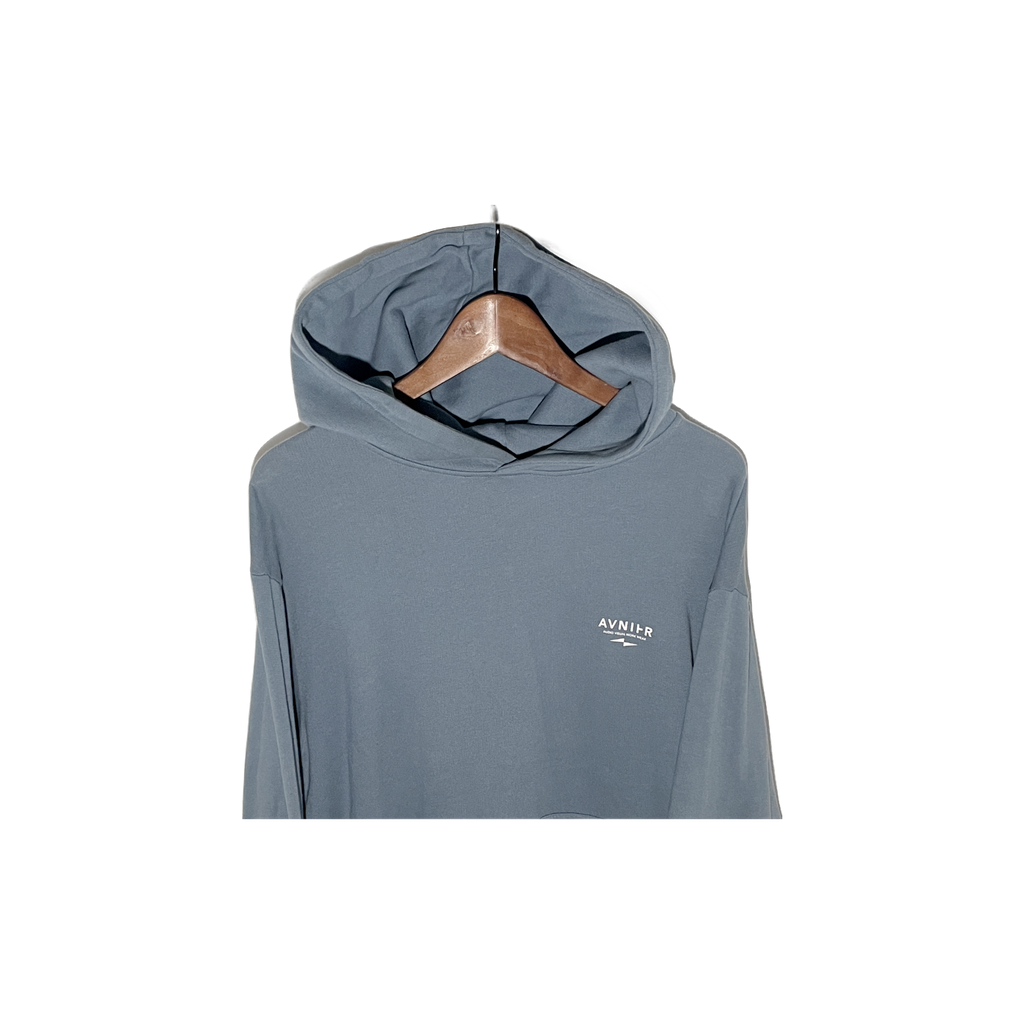 sweat à capuche AVNIER bleu - détail