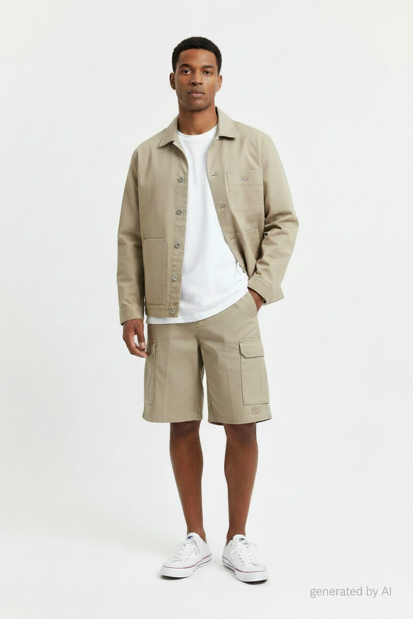 bermuda-cargo-dickies-kaki